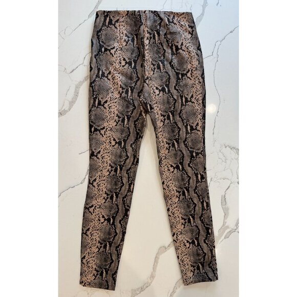 Superdown Donna Faux Leather Pants in Snake Print Size S - Picture 3 of 5